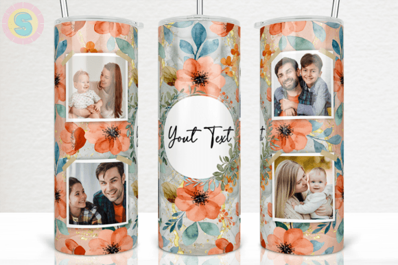 Add Own Text and Photo 20Oz Tumbler