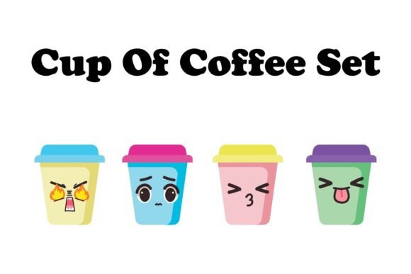 Cup of Coffee Icon Set