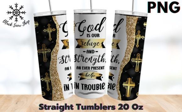 Faith Bible Verse Tumbler Sublimation