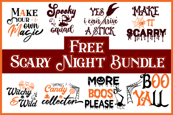 Free Scary Night Svg T Shirt Halloween S