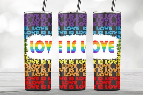Love is Love Tumbler Wrap