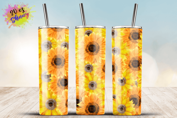 Love Sunflowers for 20oz Skinny Tumbler