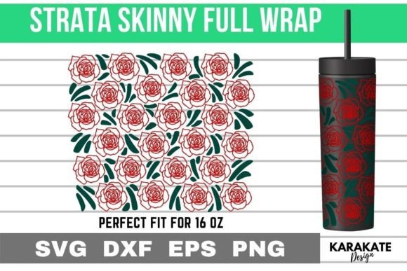 Rose Pattern SVG for Embroidery