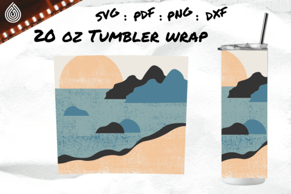 Sea, Mountain, Sun and Sand 20oz Tumbler