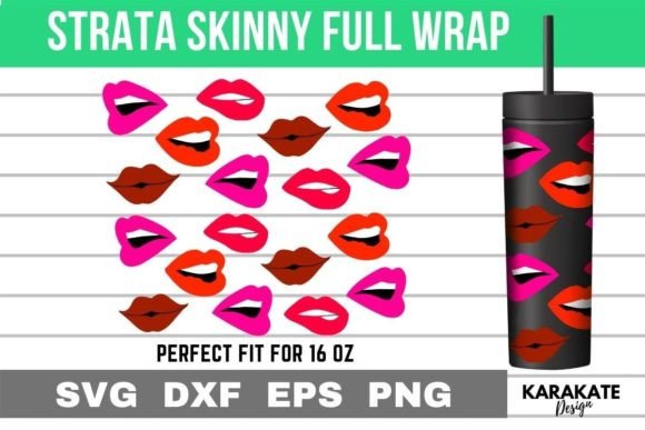 Sexy Lips SVG for Embroidery
