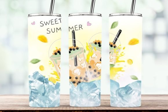 Sweet Summer Drink Time Tumbler Wrap